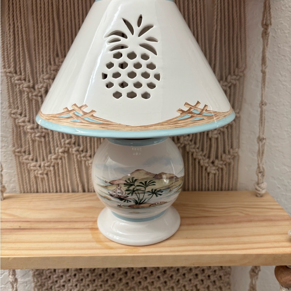 Vintage Lenox British Colonial Candle Lamp - Picture 2 of 4